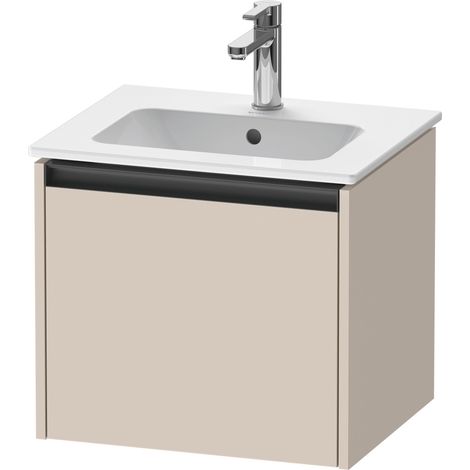 Duravit Ketho.2 bâti-support de lavabo suspendu, 1 tiroir,