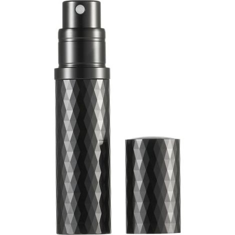 Duftzerstäuber, nachfüllbares Reisefläschchen mit Bodenpumpe, auslaufsicher, luxuriöses Diamantdesign, Unisex Mini Sprühflasche, 5 ml (1/5)