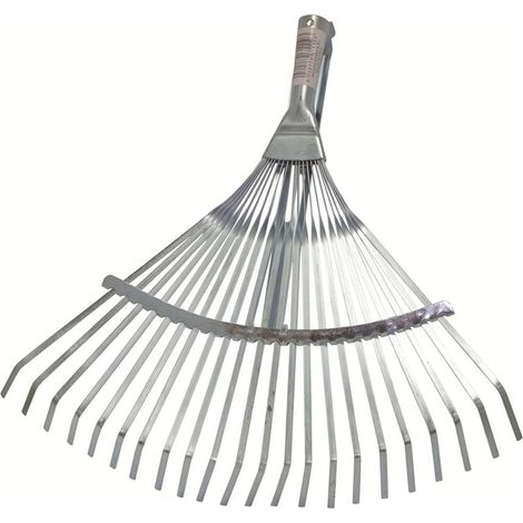 Rastrello giardino a scopa ampiezza regolabile da 27 a 46cm