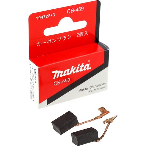 Makita – Balai charbon 6x9x12mm par 2 – Charbons moteur pour meuleuse – Compatible GA5030K – Pour béton armé et espaces confinés