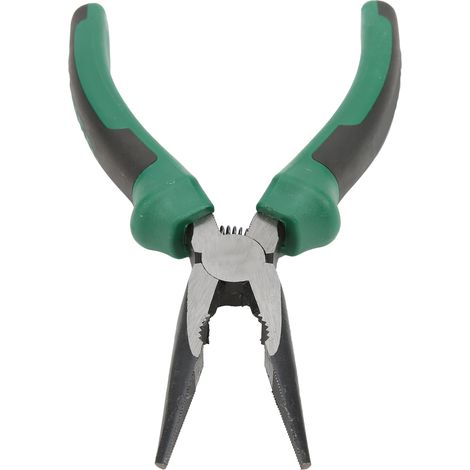 Pince à bec long robuste en acier à haute teneur en carbone, durable, pratique et polyvalente. (1/5)