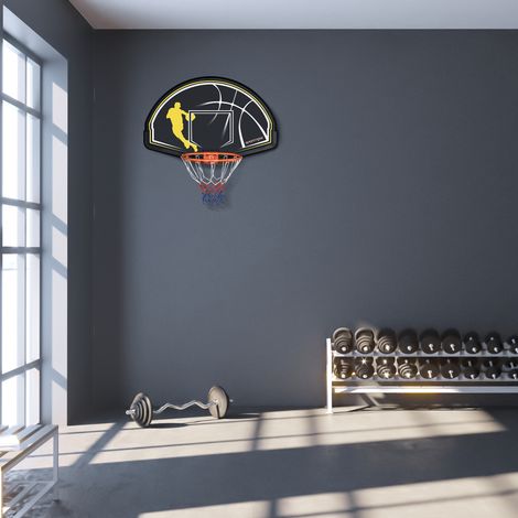 Panier de basket ovale 110x90x70 cm pour adultes (1/5)