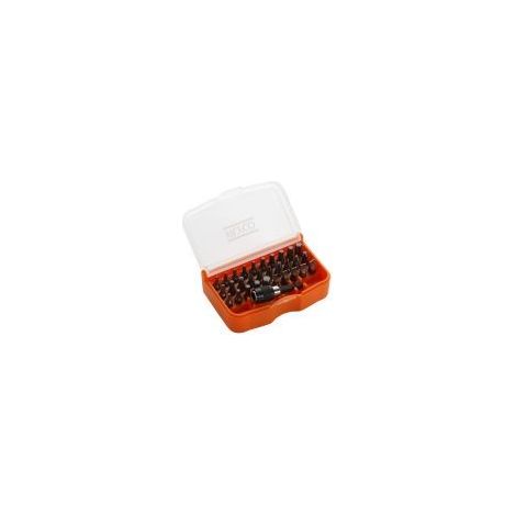 -CAHERSA- Puntas Atornillador 1/4 ALYCO ORANGE Estuche 30 Pz (1/2)