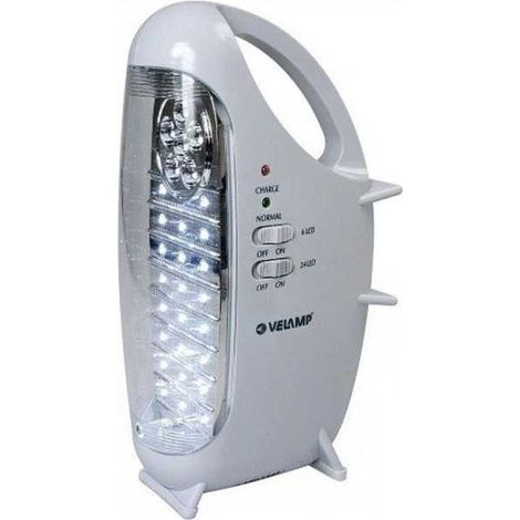 Lampe de secours portable Ovidea 6+23 LED Velamp (1/2)
