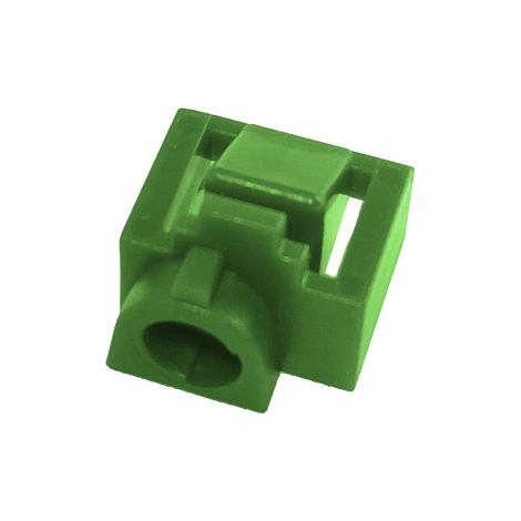 Blocco per presa RJ45 contro connessioni non autorizzate, colore verde Alantec