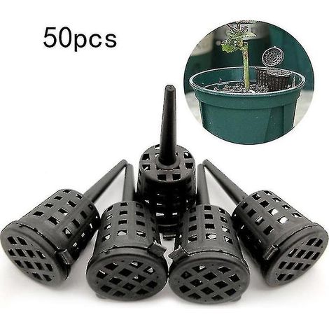 Lot de 50 paniers à engrais pour plantes en pot Osmocote, bonsaï et orchidées. (1/5)