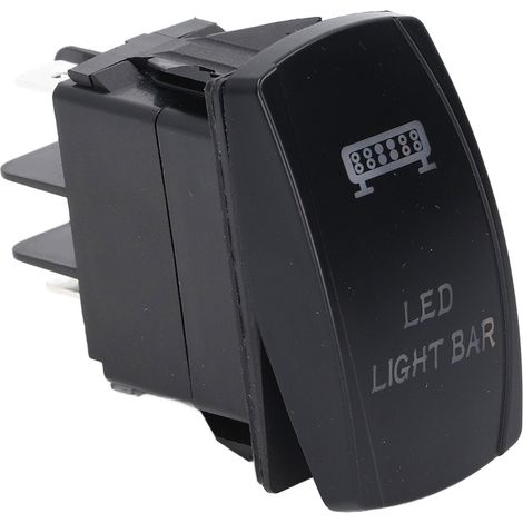 Interrupteur à LED haute puissance pour bandeau lumineux, commande de projecteur, interrupteur marine pour yacht, modèle TS-31, 5 broches, compatible feux de route, antibrouillard et feux de signalisa (1/5)