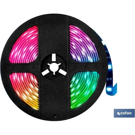 Ruban LED 12 V IP65 avec télécommande 3 m (1/4)