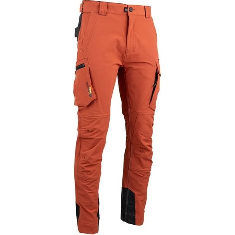 Pantalon Stretch 4Way PEPPER LMA 1918 - Rouge Brique - 40 - Jambes standards