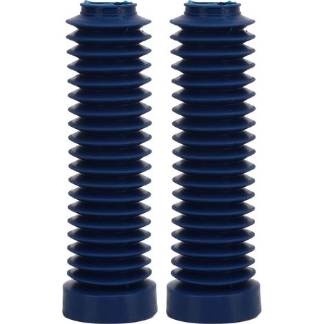 paire de soufflets de fourche avant bleus extensibles (1/5)