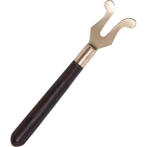 Pince à Couvecle de Tasse à Thé Fe ésistant Chaleu avec Manche Bois Anti-bûlue Accessoie Patique pou Ustensiles de Théièe et Céémonie Du Thé Kung Fu (1/4)