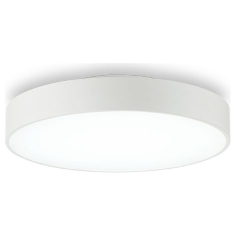 Plafoniera Moderna Halo Alluminio Bianco Led 26W 3000K Luce Calda (1/3)