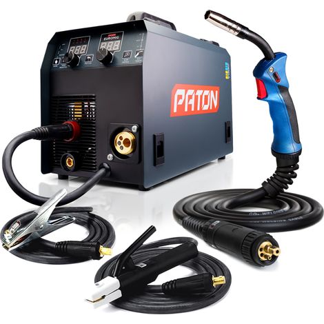 PATON EuroMIG Inverter semi-automatique numérique – Poste à souder 240V avec dévidoir (1/5)