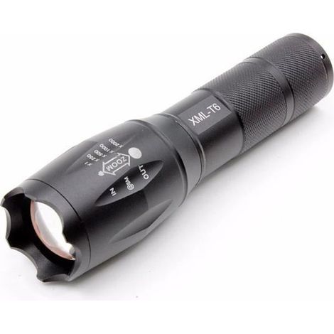 Torche - CREE - XML T6 - 3800 Lumens - 5 modes - Étanche (1/4)