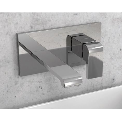 Mitigeur lavabo à encastrer EROS en laiton chromé (1/3)