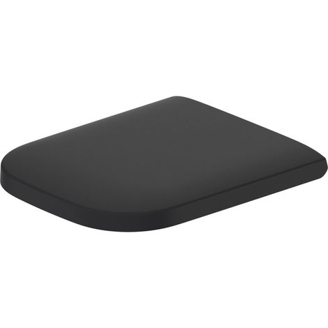 Duravit Siège de WC Happy D.2 sans charnières SoftClose en acier inoxydable, sans mécanisme de fermeture en douceur, Coloris: Couleur intérieure anthracite mat, couleur extérieure anthracite mat - 006 (1/5)