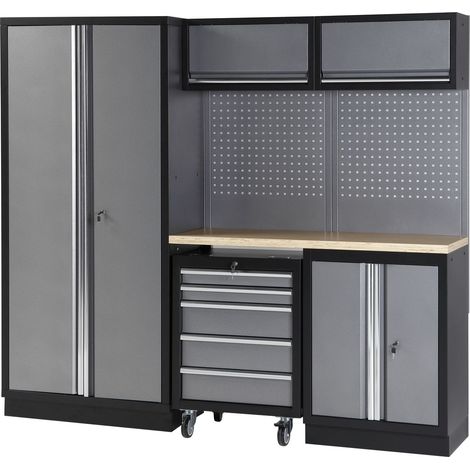 CONJUNTO MODULAR 3 MOD. BASE MADERA