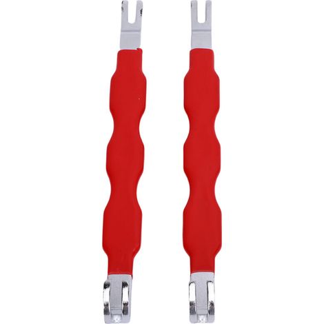 Lot de 2 outils de séparation et d'extraction de connecteurs électriques automobiles, pinces de déconnexion électrique à double tête droite, universelles et multifonctionnelles pour la plupart des véh (1/5)