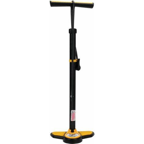 Bomba de aire manual, VOREL, modelo 82023, ideal para inflado general, diseño compacto, uso doméstico y profesional, incluye 1 pieza con gran durabilidad