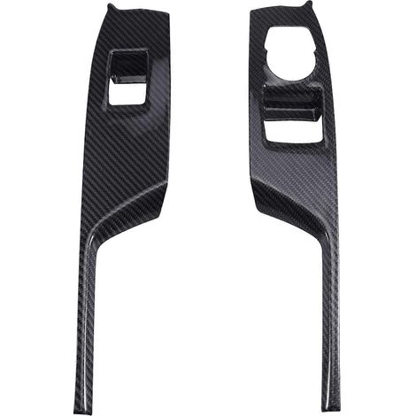 Cache décoratif pour commandes de lève-vitres de Chevrolet Camaro 2016-2023 - Accessoires intérieurs - Autocollants noirs (1/5)