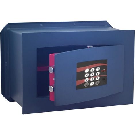 Cassaforte a muro elettronica digitale motorizzata spessore porta 10 mm. L.49 x H.32 x P.19,5 cm. 1855 Stark