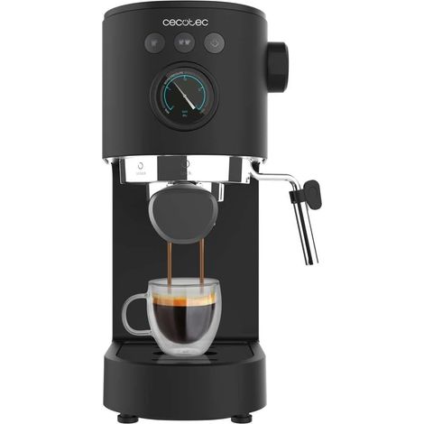 Machine espresso 20 bars 1,2 L Noir Manomètre (1/2)