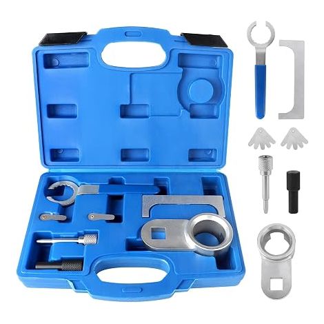 Engine Installation Tool Kit Compatible with VW T4 Crafter LT 2.4D 2.5D SDI TDI Timing Belt Tool Kit Engine Timing Tool Kit Camshaft Locking Tool