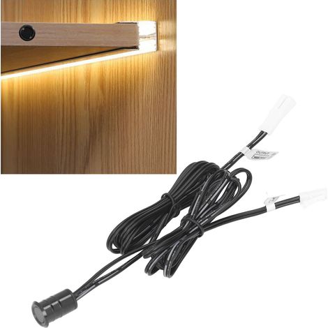 Interrupteur LED à Toucher DC5V‑24V 72W avec Capteur Infrarouge Économe en Énergie pour Armoire (1/5)