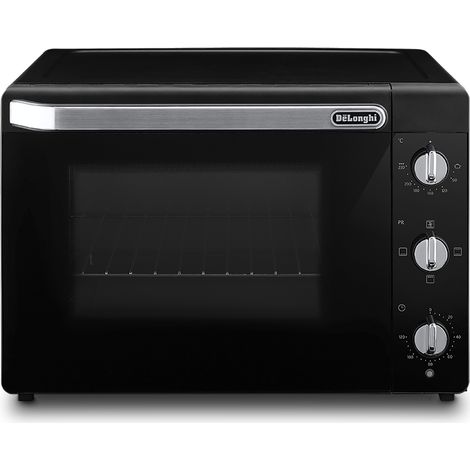 Mini-four - Chaleur tournante - DELONGHI - EO 40112.BK - Noir - Porte double vitrage - 40 L - 51,5 x 44 x 36 cm - 2000 W (1/4)