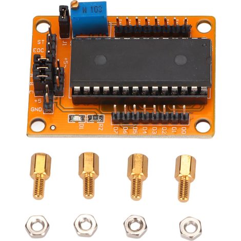Module de conversion analogique-numérique ABS 8, convertisseur AD parallèle avec potentiomètre de précision (1/5)