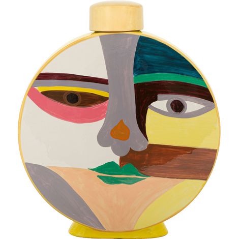 Vaso, Disegno Moderno Diametro 5 cm, Multicolore - Basemo (1/5)