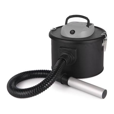 Perel Aspirateur à cendres 800 W, 10 L, filtre HEPA, fonction souffleur, pour cendres froides, cheminée, poêle, barbecue, sans sac (1/4)