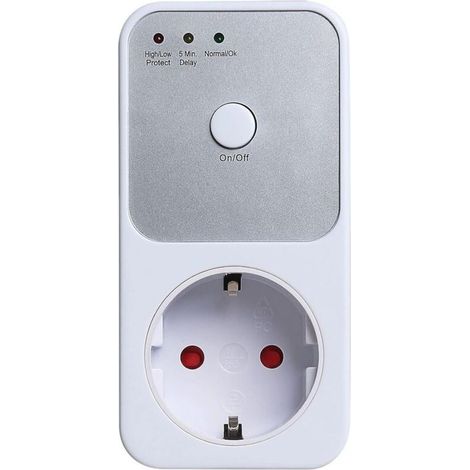 Interrupteur de prise de protection de tension automatique AC220V Power Surge Safety Protector eu plug socket réfrigérateur protecteur-1pièce