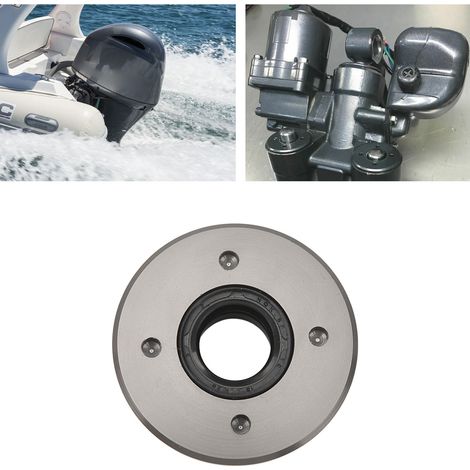 Couvercle d'extrémité de levage pour moteur hors-bord avec joint d'étanchéité 6H1-43810-11, compatible avec les moteurs hors-bord Yamaha 60, 70, 75, 85 et 90 CV.