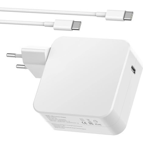 Chargeur pour MacBook Pro 2016, 2017, 2018, 2019 et 2020 (adaptateur secteur USB-C 61 W) (1/5)