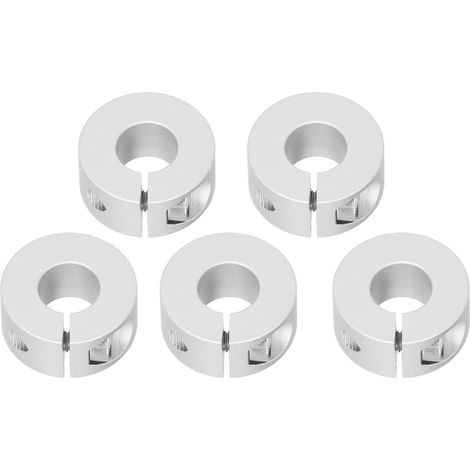 5 Schlauchschellen aus Aluminiumlegierung, 8 mm/0,3 Zoll Sicherungsringe für Wellen, Roboter und mechanische Ausrüstung (1/5)