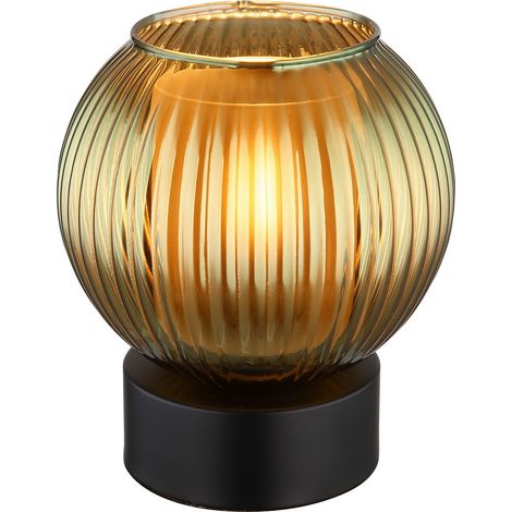 Globo - lampada da tavolo - ZUMBA - verde - vetro - Ø 15cm - E27 (1/5)