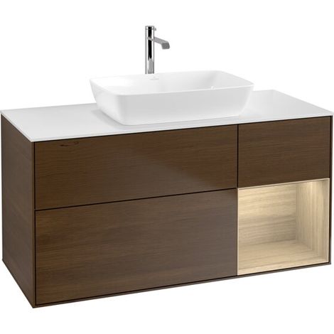 Villeroy & Boch F831PCGN Meuble sous-vasque Finion F83 (1/2)