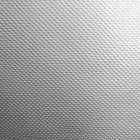 Holden Caldera Plain Silver Metallic Bubble Dots Textured Wallpaper 22290