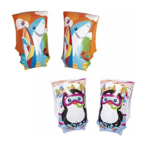 MANGUITOS PINGUINO/TIBURON 30X15CM.