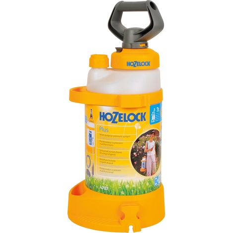 Filiyano-Pulvérisateur à pression Hozelock Plus 7L blanc/jaune 7L (1/2)