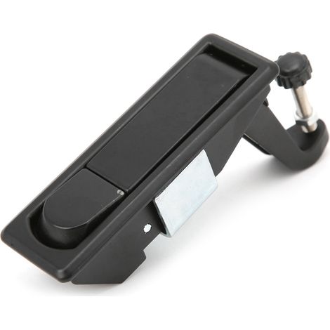 Verrou à Compression Non Verrouillable pour Coffre, Armoire, Mallette, Alliage de Zinc, Noir, pour Bateau, Remorque (1/5)