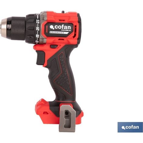 Perceuse-visseuse compacte 20V, 1900 tr/min, 60 Nm, moteur sans balais, sans batterie.