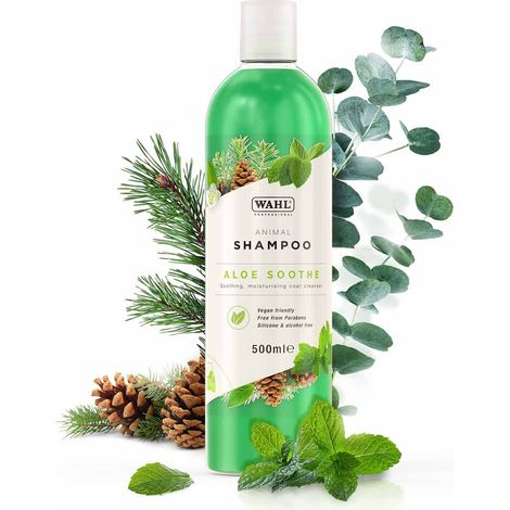 Wahl Showman 500ml Aloe Soothe Shampoo - 500ml - 348221 (1/5)