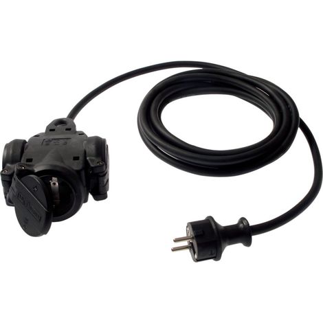 Dreiwegekupplung m. 10 m Leitung H07RN-F 3 G 1,5 (1/2)