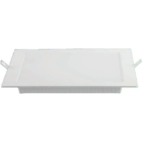 Panel LED V-TAC Mini de 24 W para empotrar, cuadrado, blanco frío