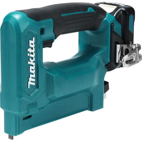 Makita ST113DSMJ Akku-Tacker 12 V max. / 4,0 Ah, 2 Akkus + Ladegerät im MAKPAC (1/5)