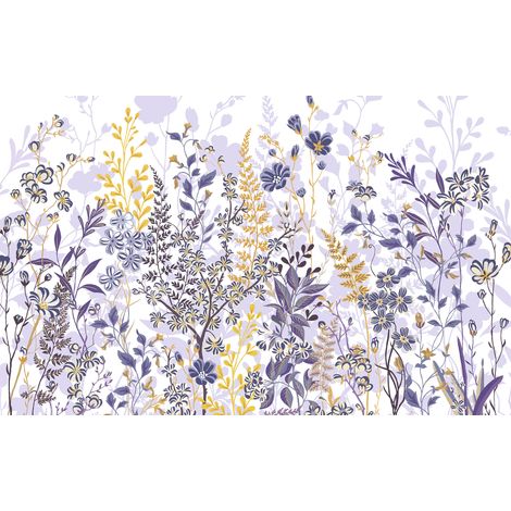 Papier peint panoramique romantique Bloomique (1/4)