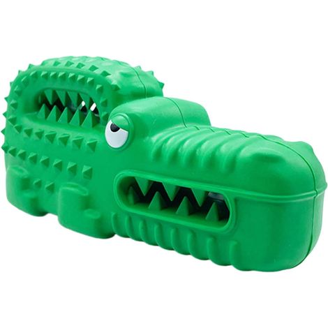 Jouet crocodile pour chien - Jouet couineur pour chiots - (1/5)