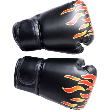 paire de gants de boxe ergonomiques, absorbant les chocs, souples et respirants, pour l'entraînement de boxe des enfants. (1/5)